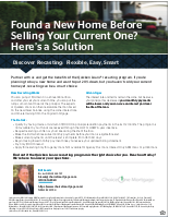 purchase mortgage tips recasting flyer