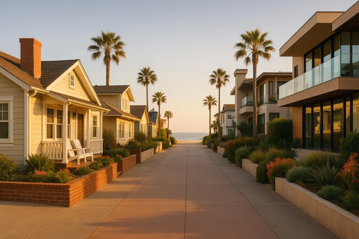 Homes in Hermosa Beach, California