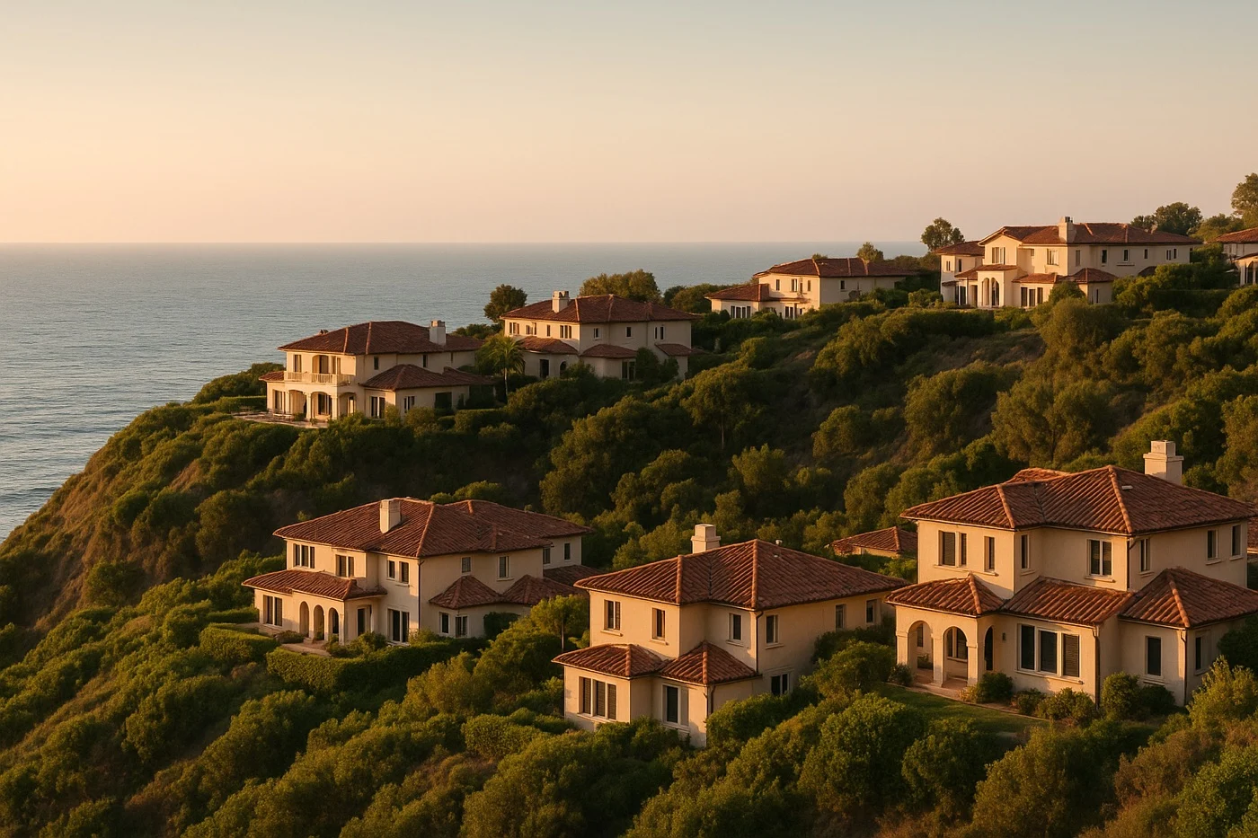 Homes in Palos Verdes Estates, California